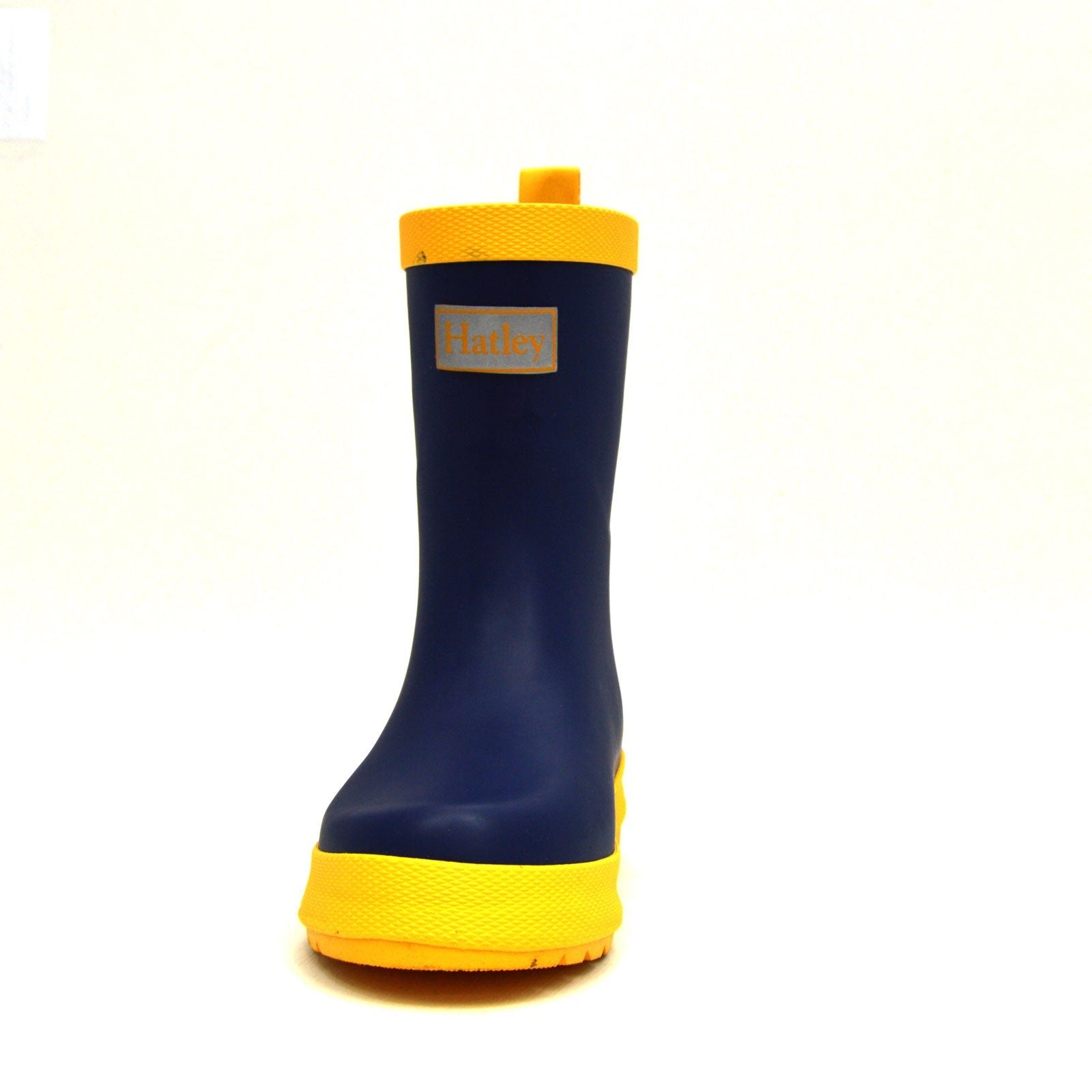 Navy & Yellow Matte Gumboots 9 | Wellies Online