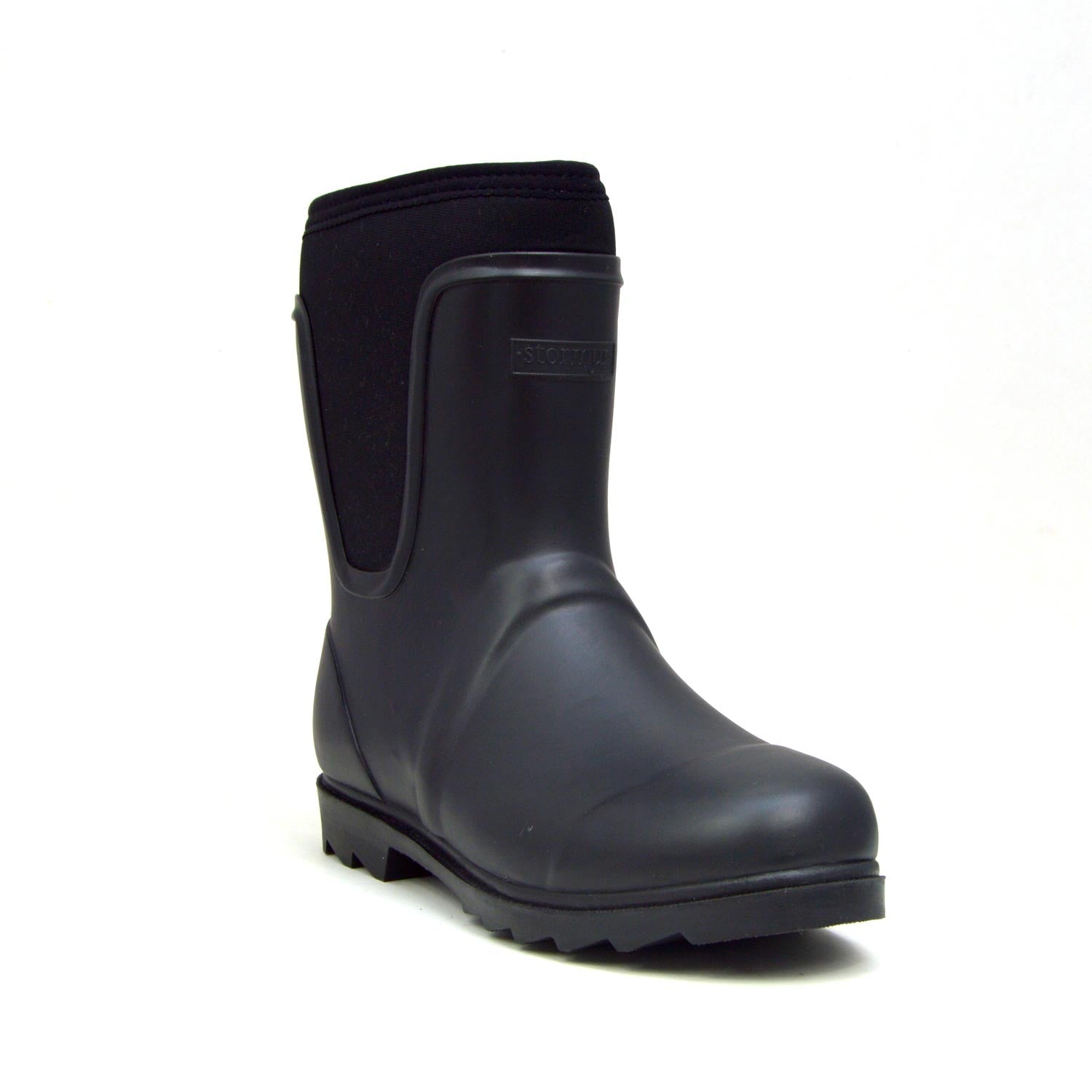 Neoprene Mid Black Gumboots 6 | Wellies Online