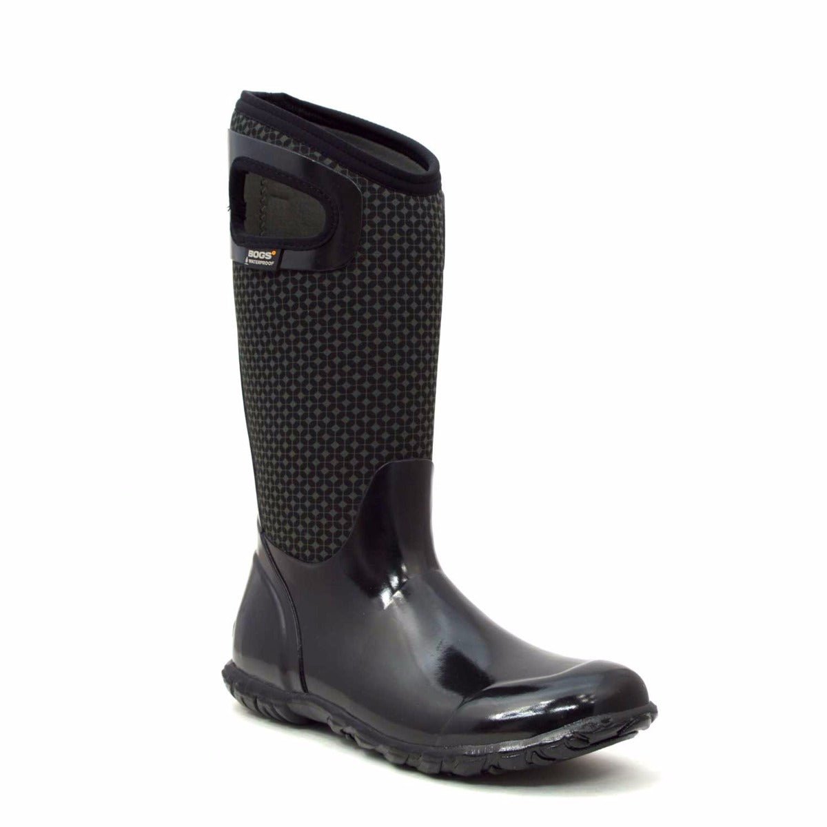 North Hampton Cravat Black Gumboots 5 | Wellies Online