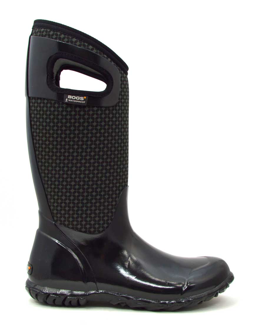 North Hampton Cravat Black Gumboots 1 | Wellies Online