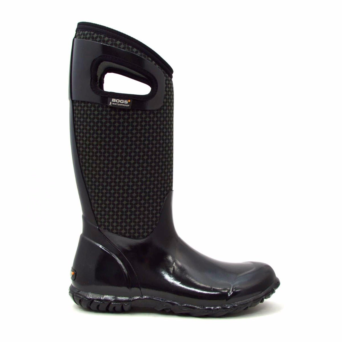North Hampton Cravat Black Gumboots 2 | Wellies Online