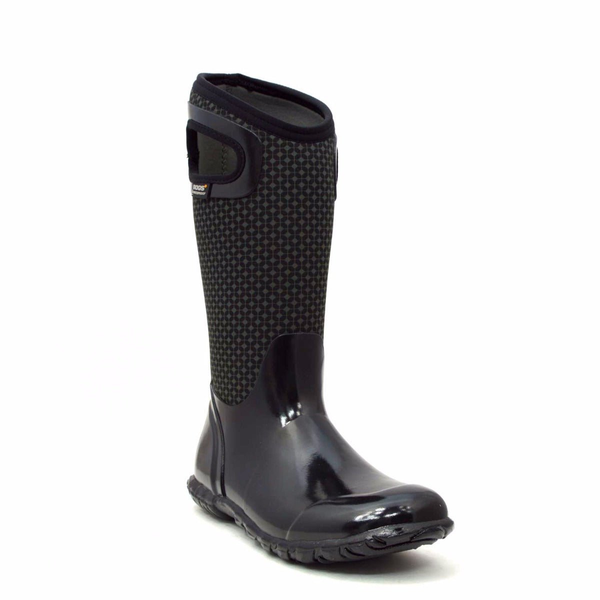 North Hampton Cravat Black Gumboots 6 | Wellies Online