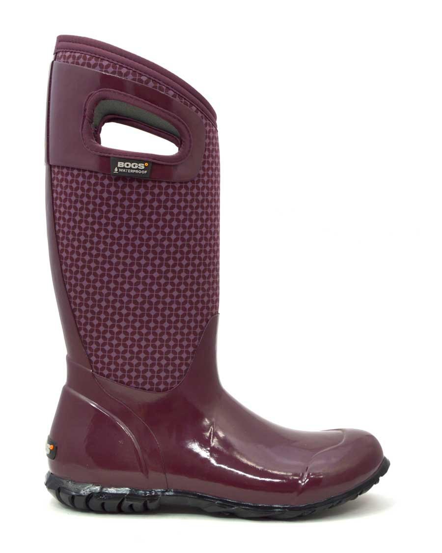 North Hampton Cravat Burgundy Gumboots 1 | Wellies Online