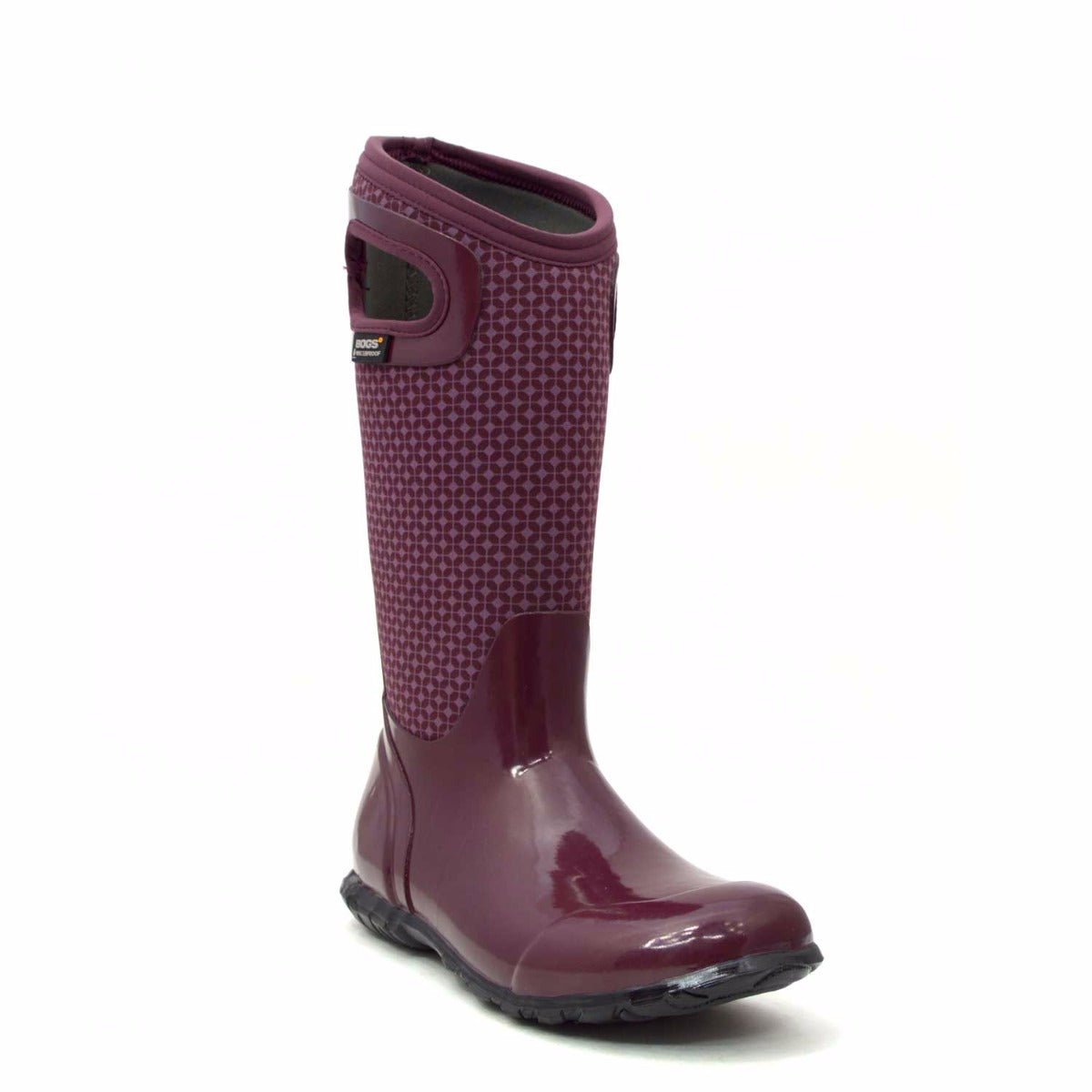 North Hampton Cravat Burgundy Gumboots 6 | Wellies Online