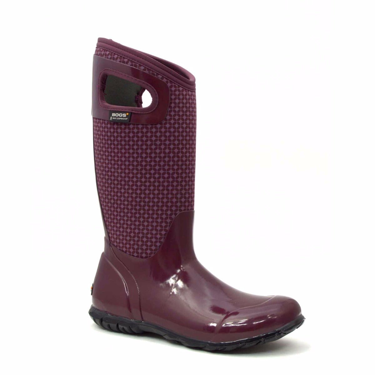 North Hampton Cravat Burgundy Gumboots 4 | Wellies Online