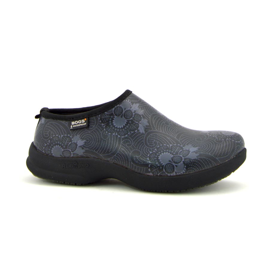 Oliver Batik Clogs Black 3 | Wellies Online
