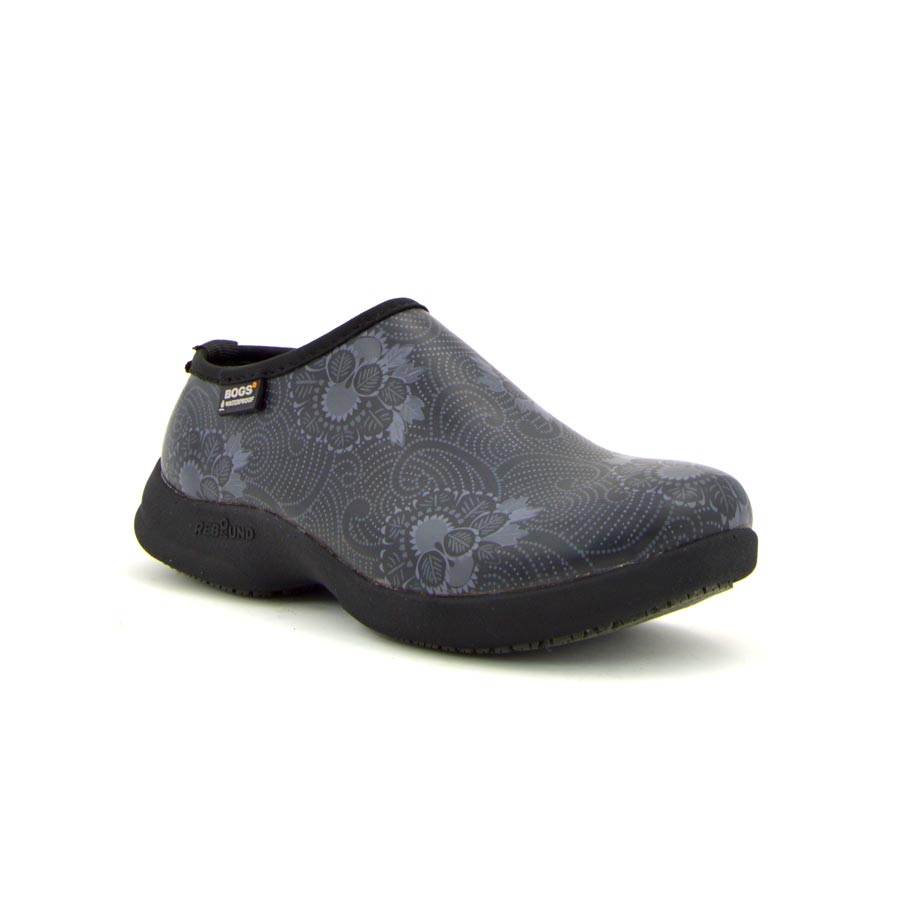 Oliver Batik Clogs Black 5 | Wellies Online