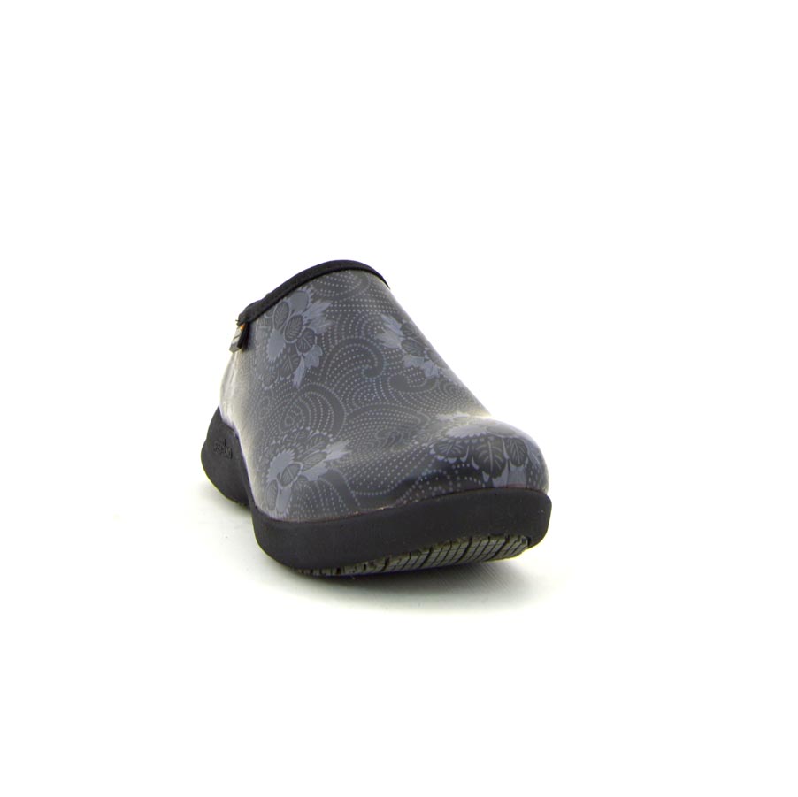 Oliver Batik Clogs Black 7 | Wellies Online