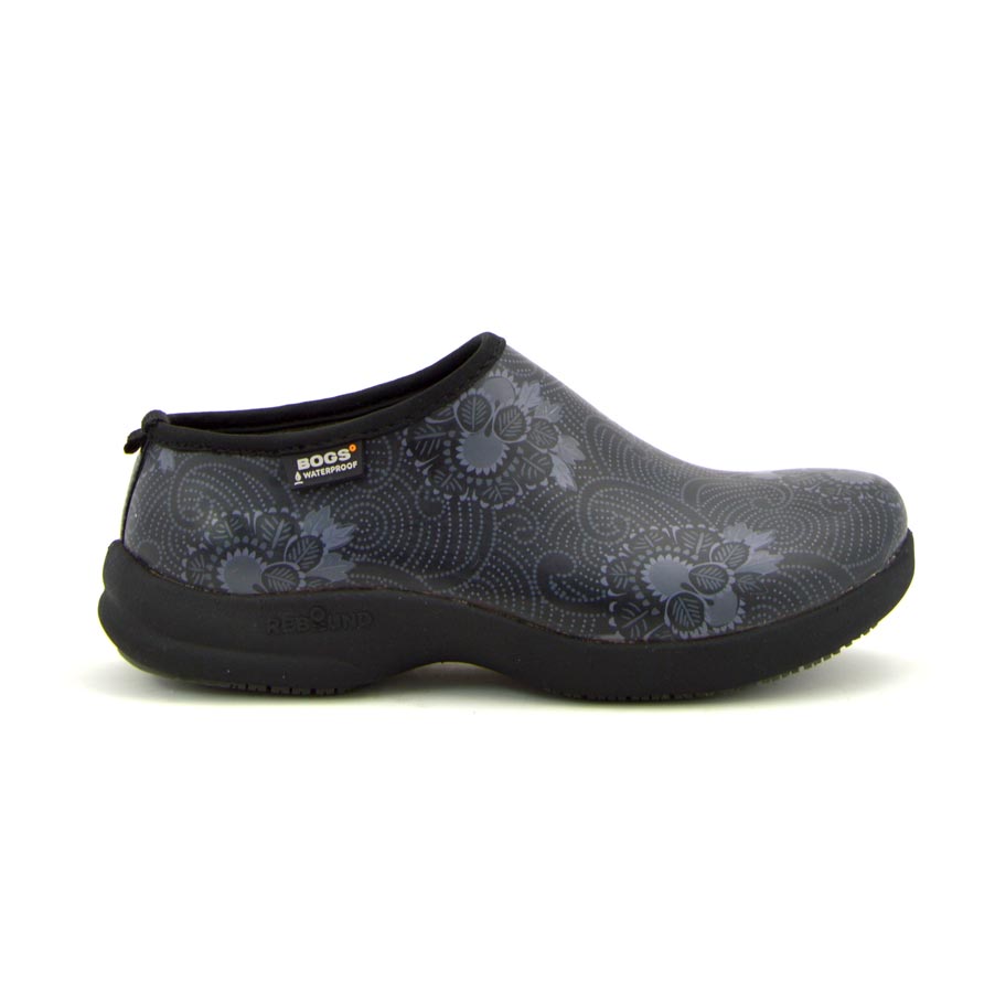 Oliver Batik Clogs Black 2 | Wellies Online