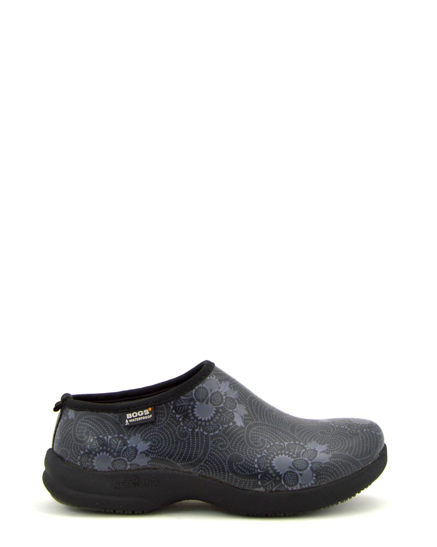 Oliver Batik Clogs Black 1 | Wellies Online