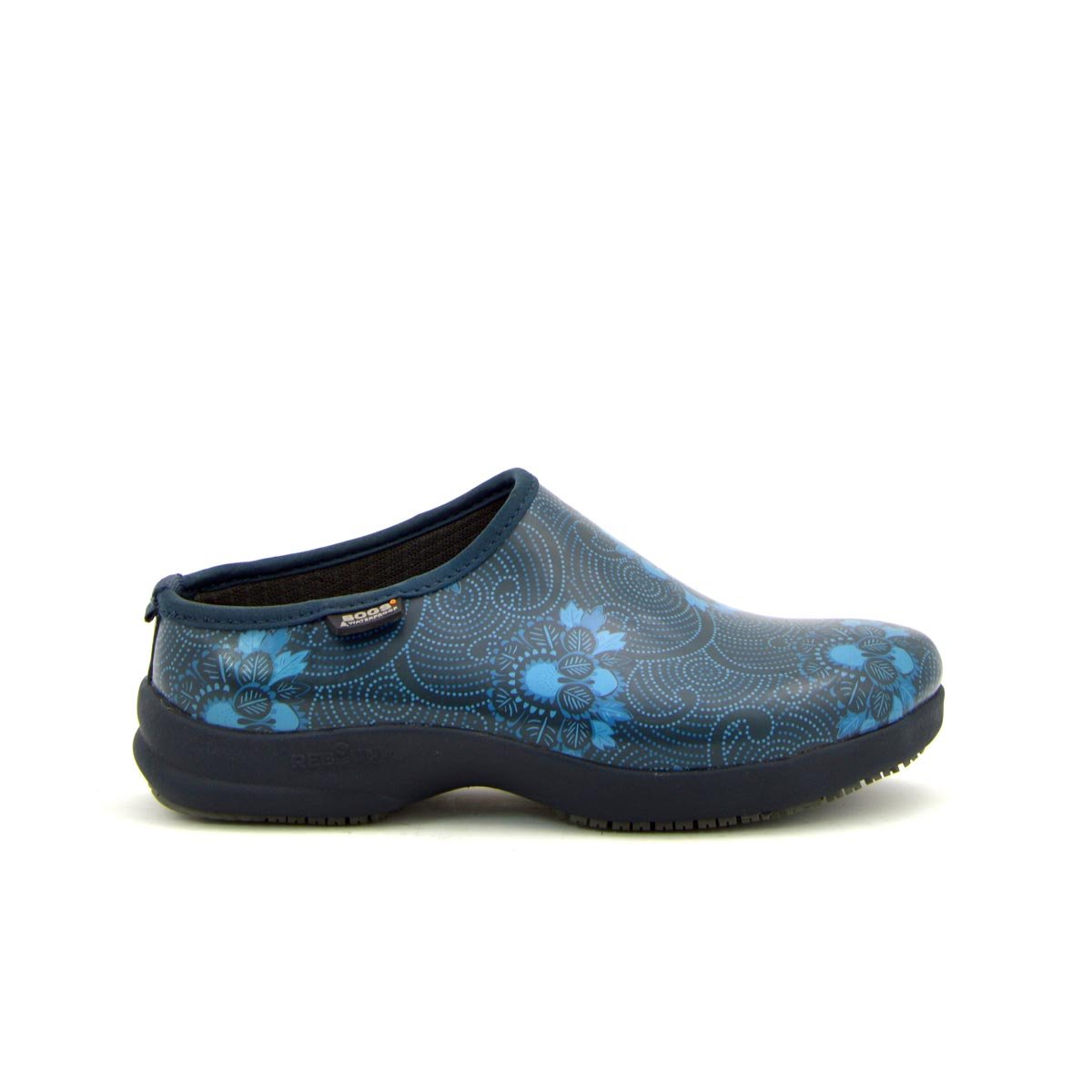 Oliver Batik Clogs Navy 2 | Wellies Online