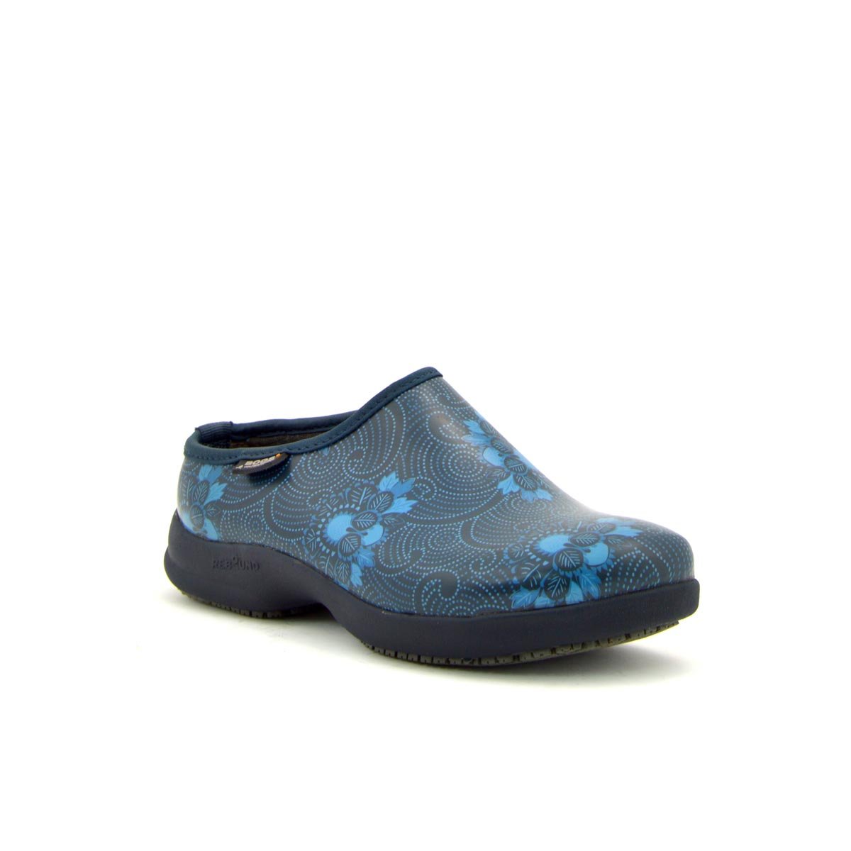 Oliver Batik Clogs Navy 5 | Wellies Online