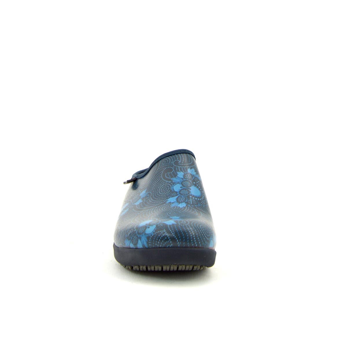 Oliver Batik Clogs Navy 8 | Wellies Online
