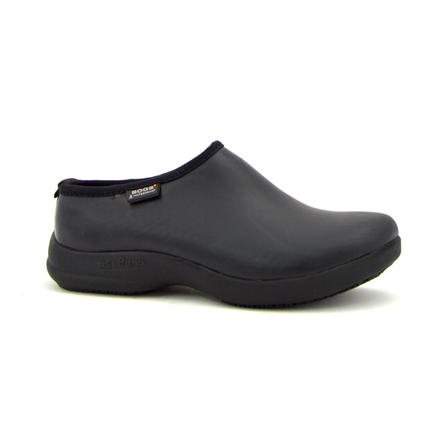 Oliver Solid Black Clog 3 | Wellies Online