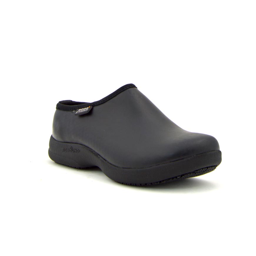 Oliver Solid Black Clog 5 | Wellies Online