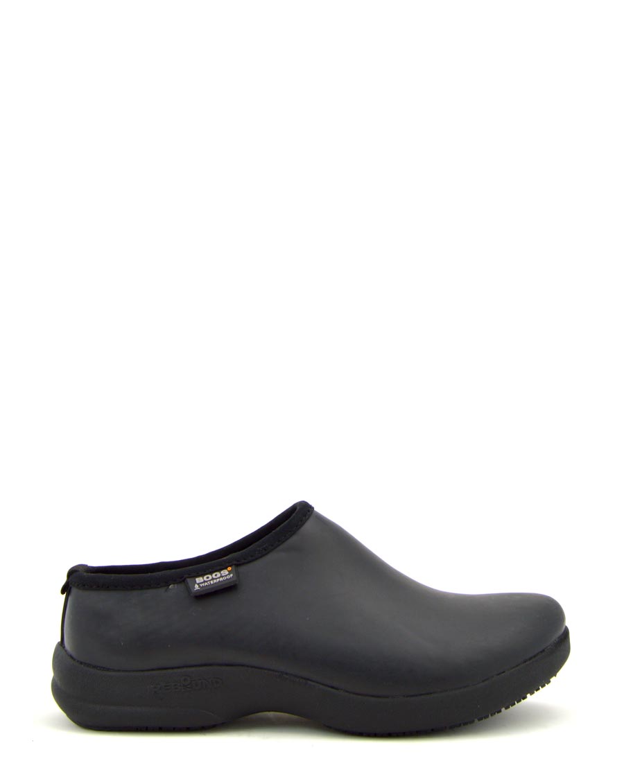 Oliver Solid Black Clog 1 | Wellies Online