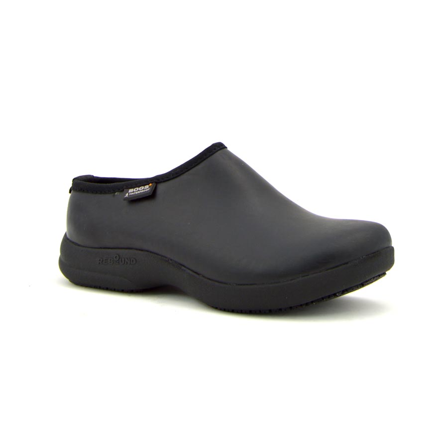 Oliver Solid Black Clog 4 | Wellies Online