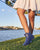 Original Fleeced II Blue Ankle Gumboots 28 | Wellies Online
