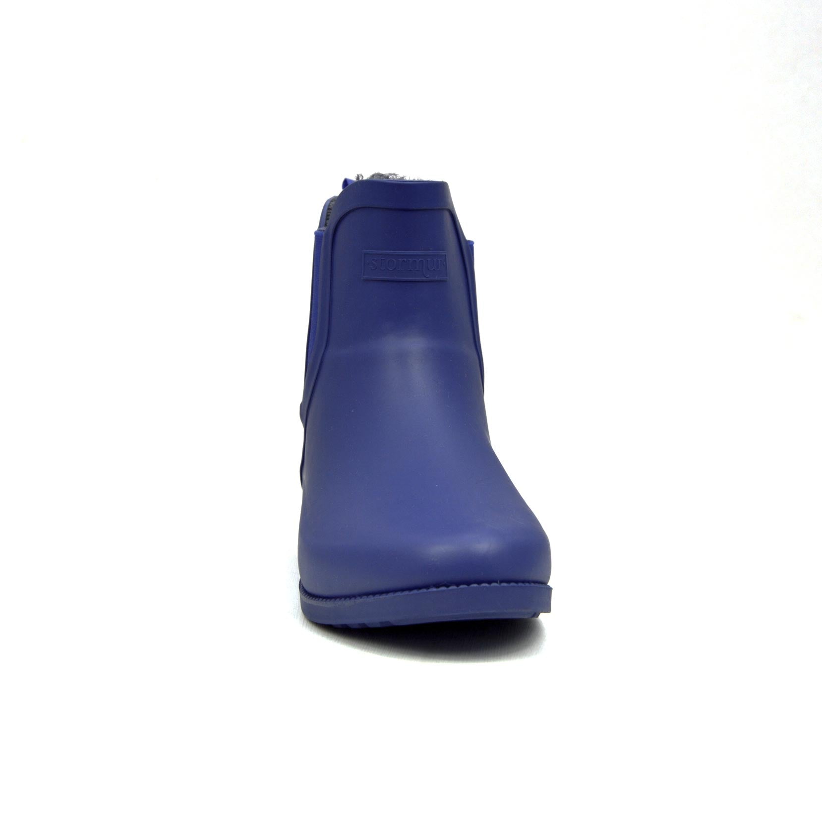 Original Fleeced II Blue Ankle Gumboots 8 | Wellies Online