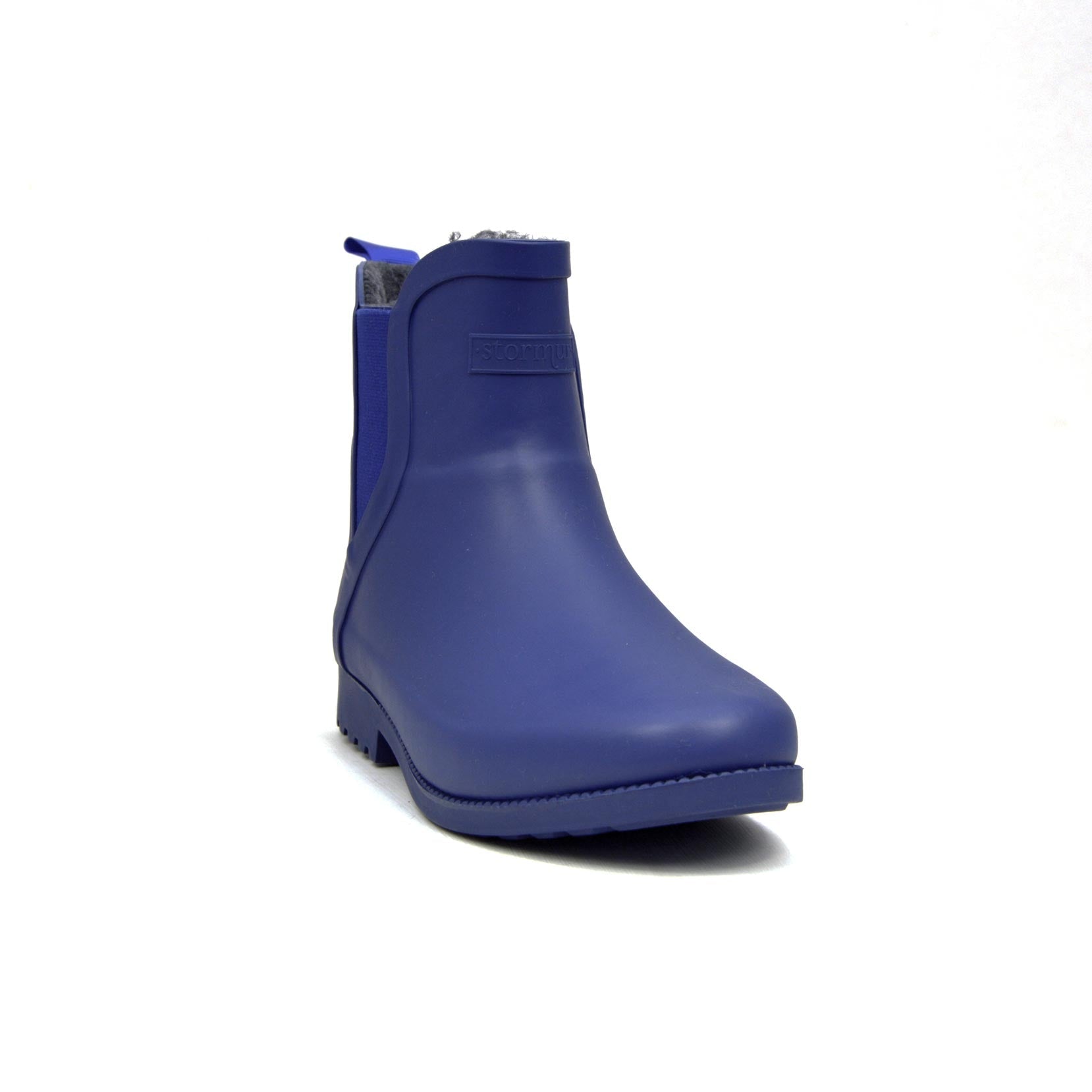 Original Fleeced II Blue Ankle Gumboots 7 | Wellies Online
