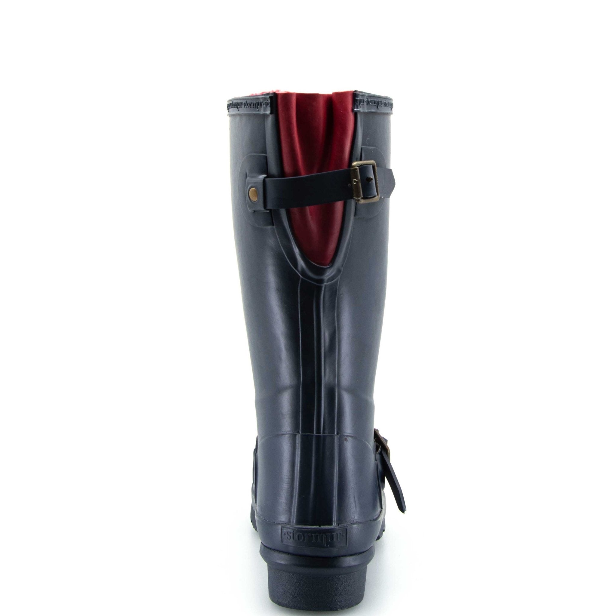 Original Fleeced II Mid Gumboots Oxford Navy 8 | Wellies Online