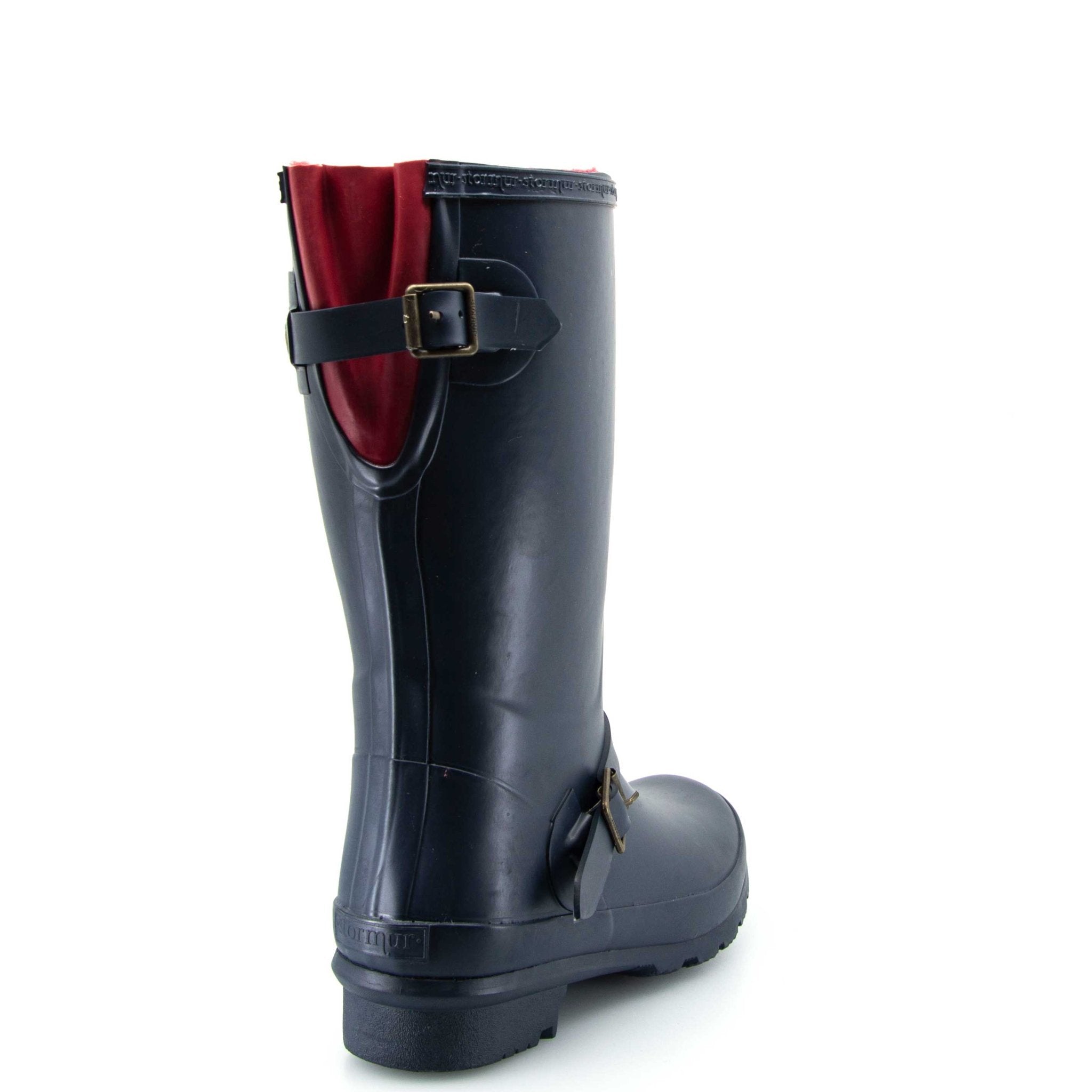 Original Fleeced II Mid Gumboots Oxford Navy 6 | Wellies Online
