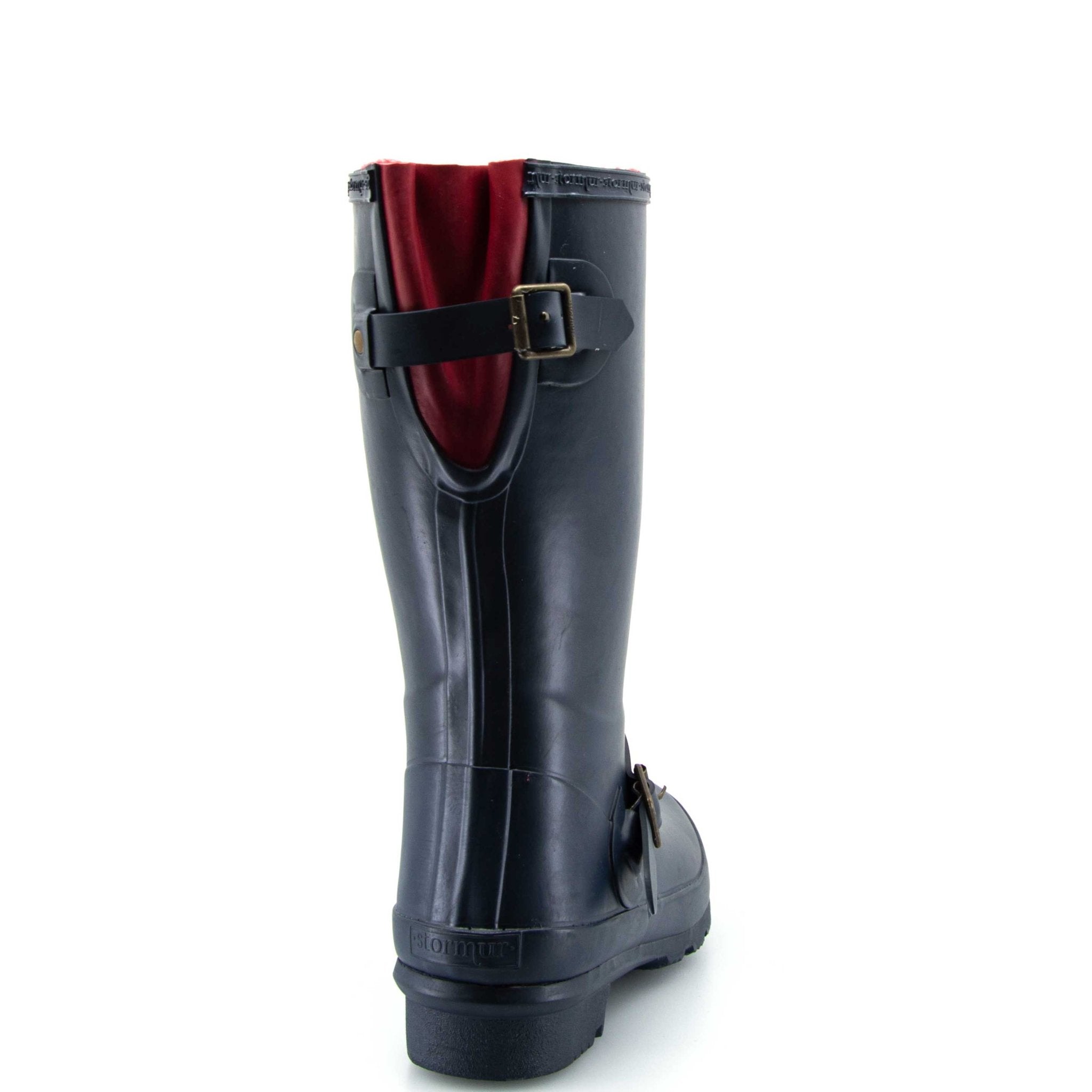 Original Fleeced II Mid Gumboots Oxford Navy 7 | Wellies Online