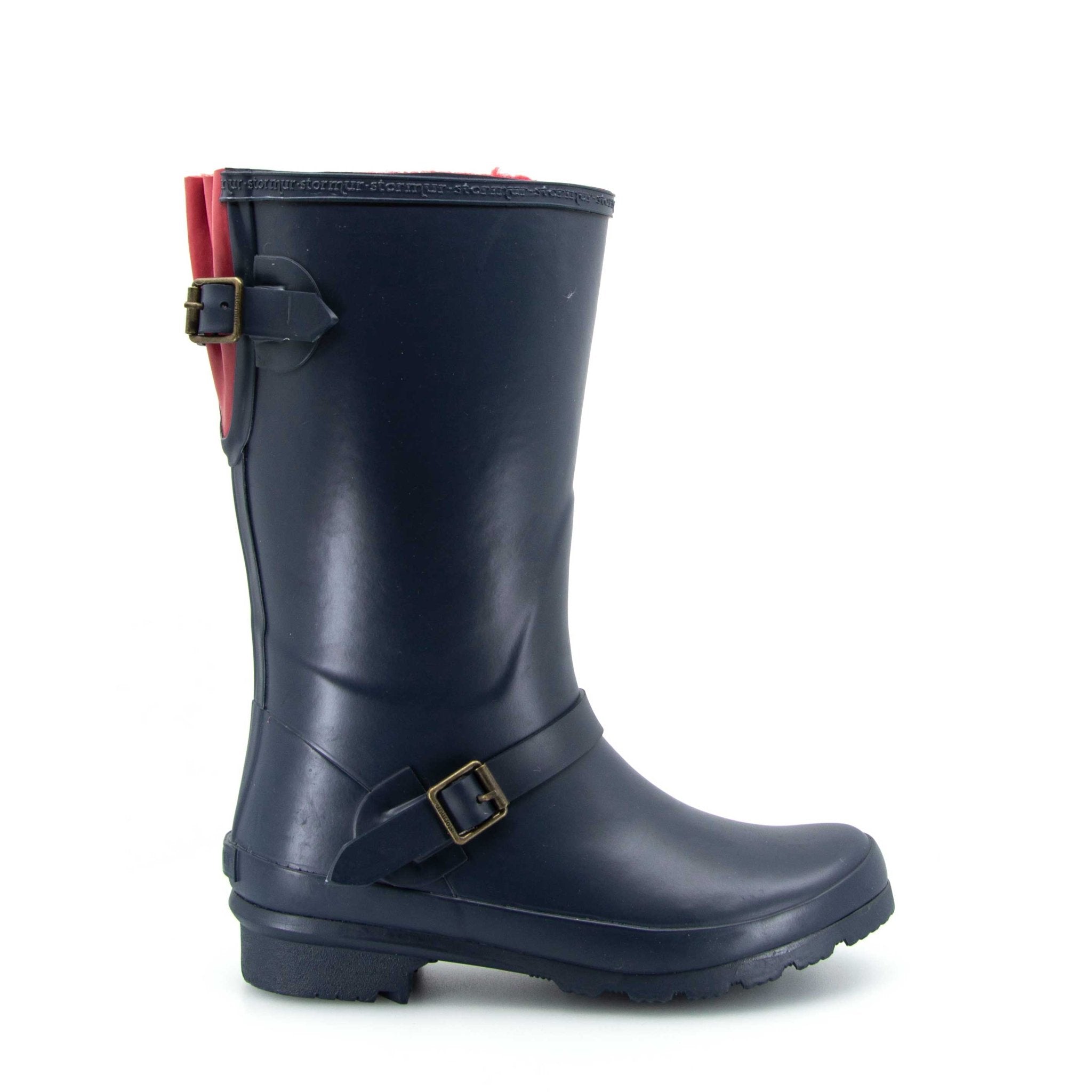 Original Fleeced II Mid Gumboots Oxford Navy 2 | Wellies Online