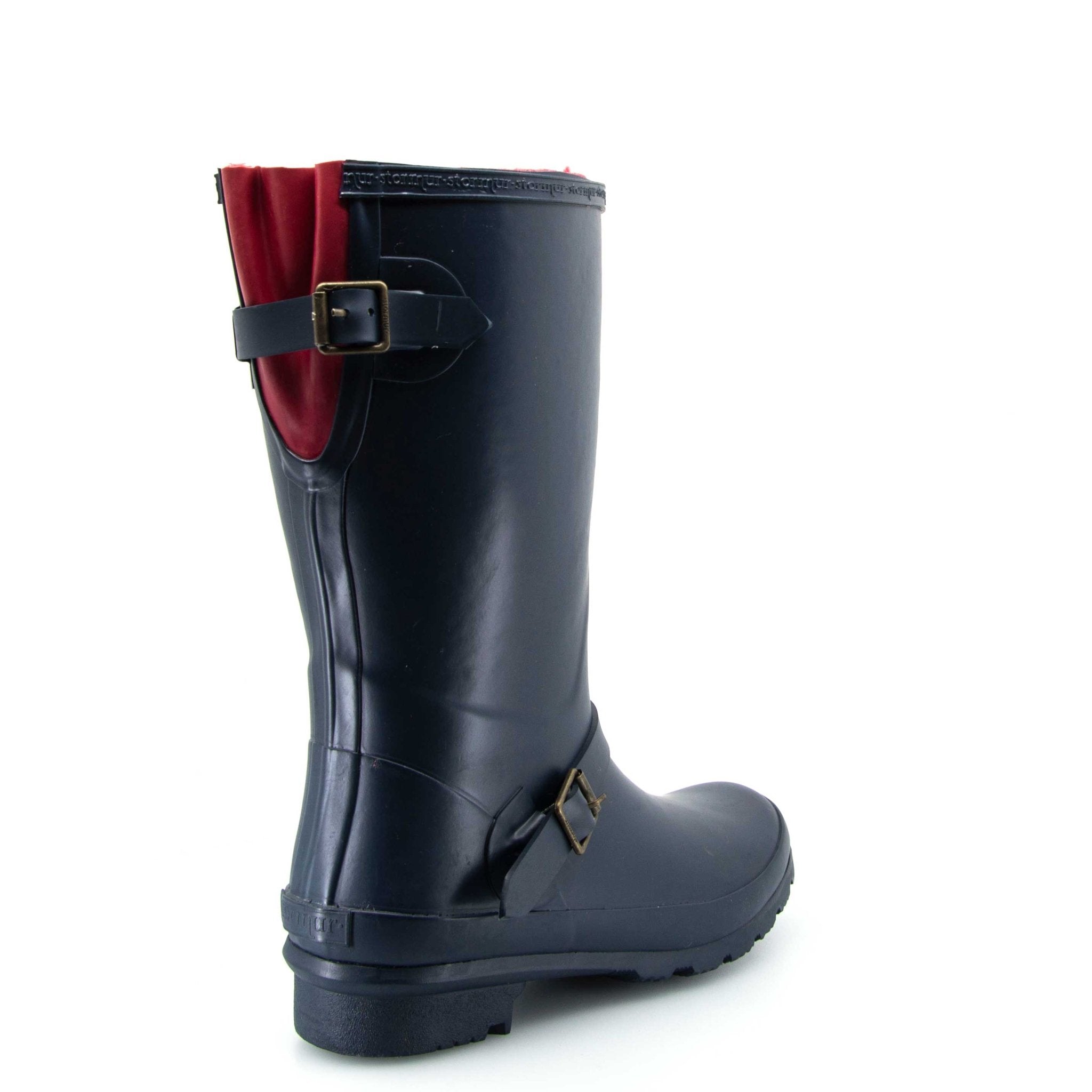 Original Fleeced II Mid Gumboots Oxford Navy 5 | Wellies Online