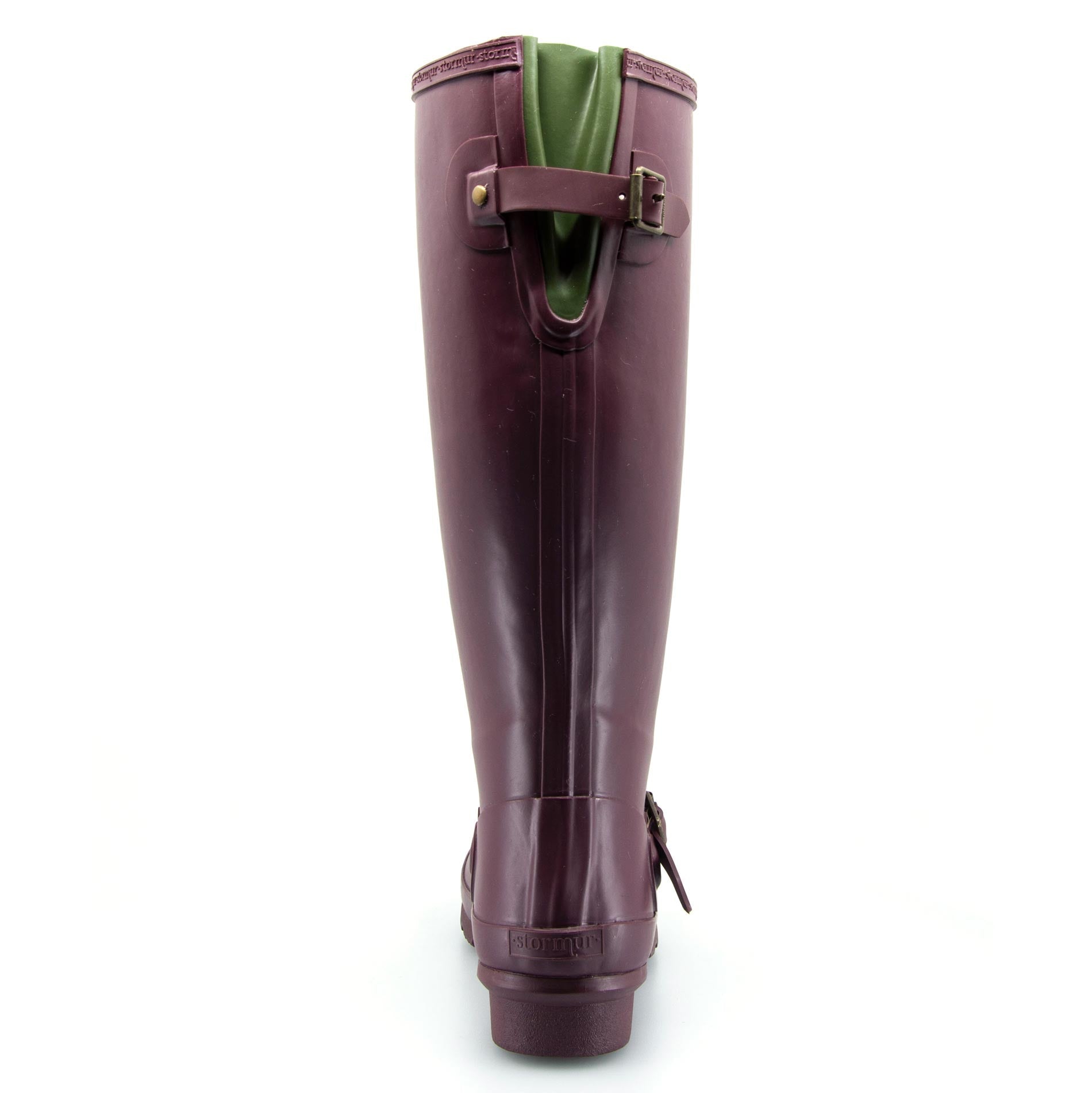 Original Fleeced II Tall Gumboots Burgundy 8 | Wellies Online