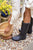 Original Fleeced Tall Gumboots Rustic Black 30 | Wellies Online