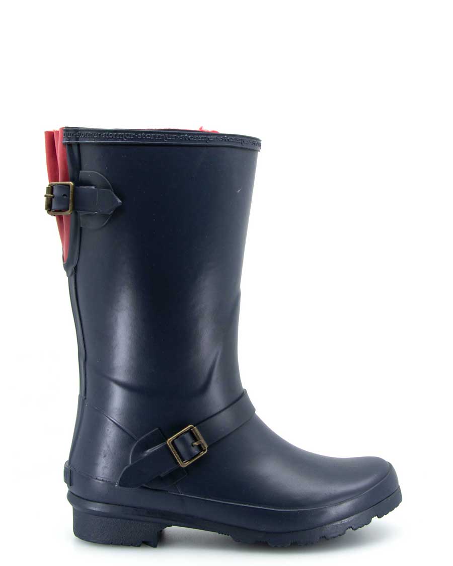 Original Fleeced II Mid Gumboots Oxford Navy