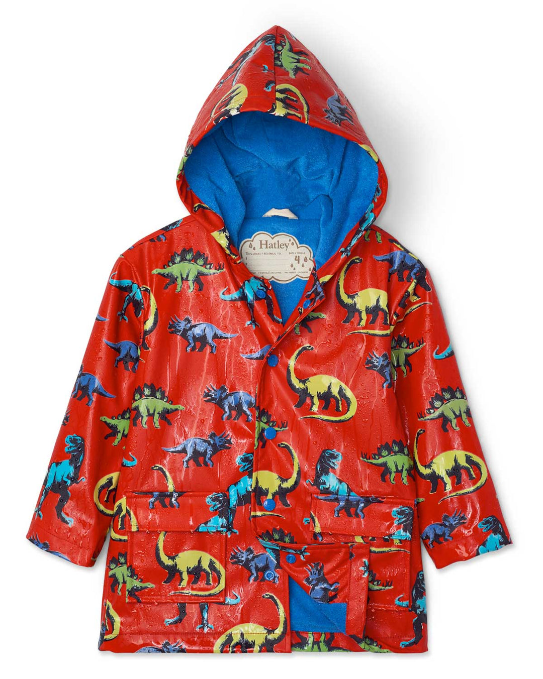 Painted Dinos Colour Changing Raincoat 2 | Wellies Online
