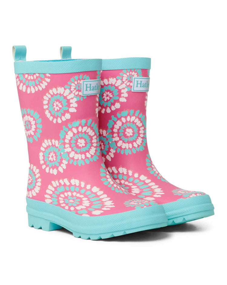 Painted Mandala Matte Gumboots 3 | Wellies Online