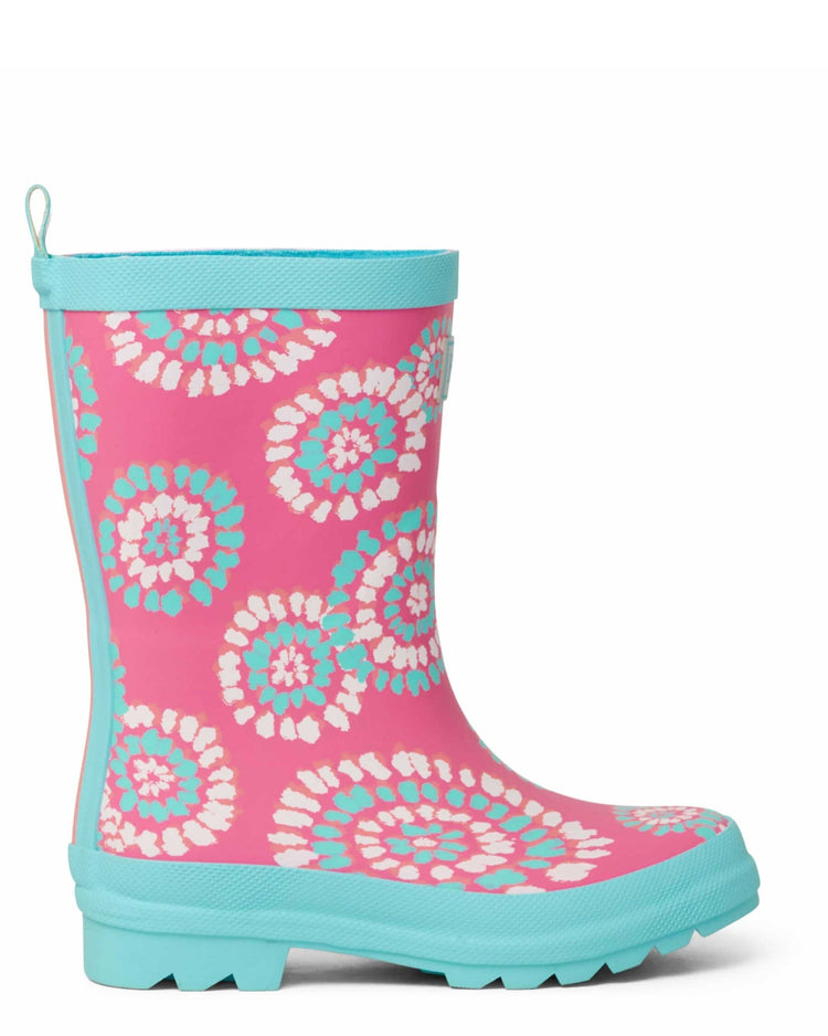 Painted Mandala Matte Gumboots 1 | Wellies Online