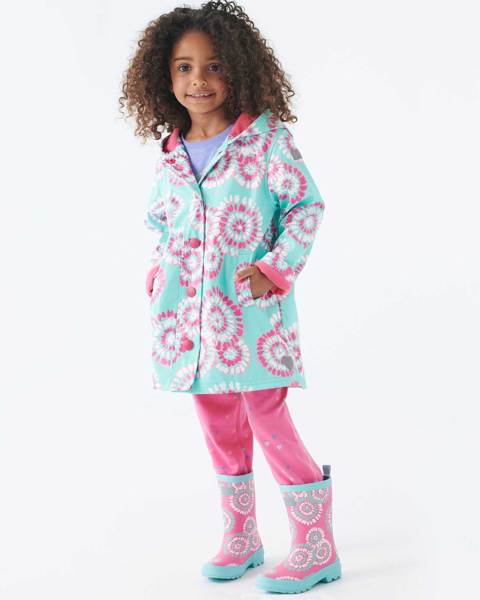 Painted Mandala Splash Jacket 3 | Wellies Online