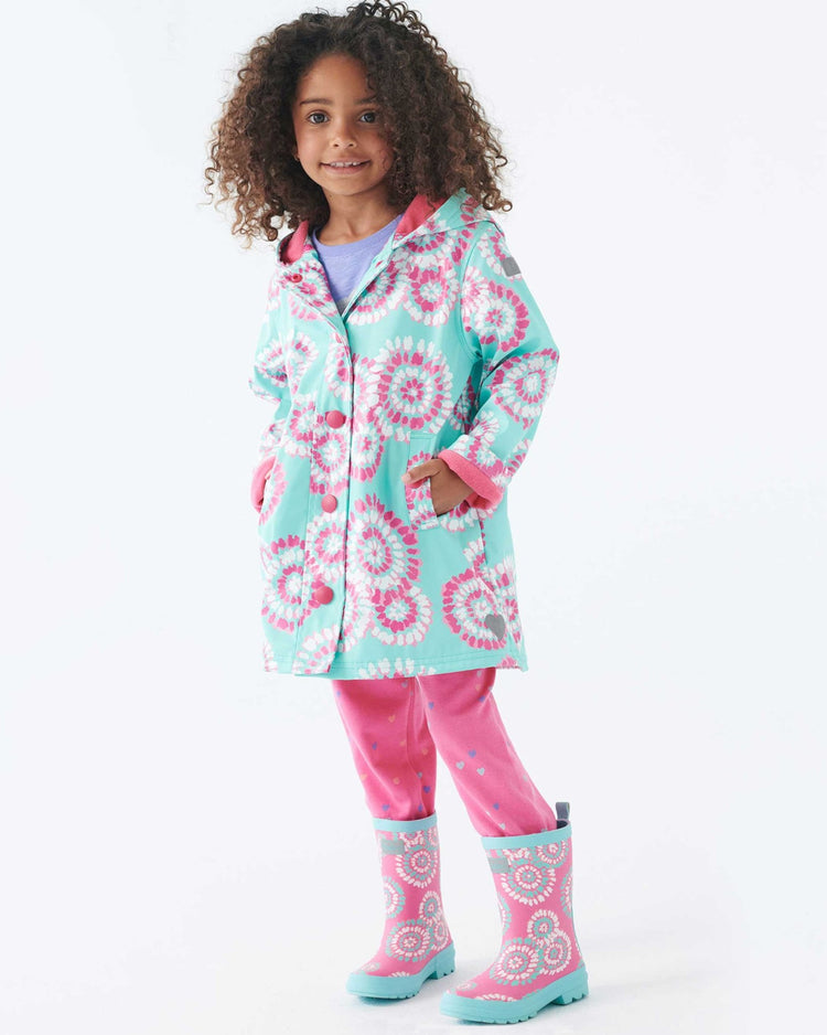 Painted Mandala Splash Jacket 3 | Wellies Online