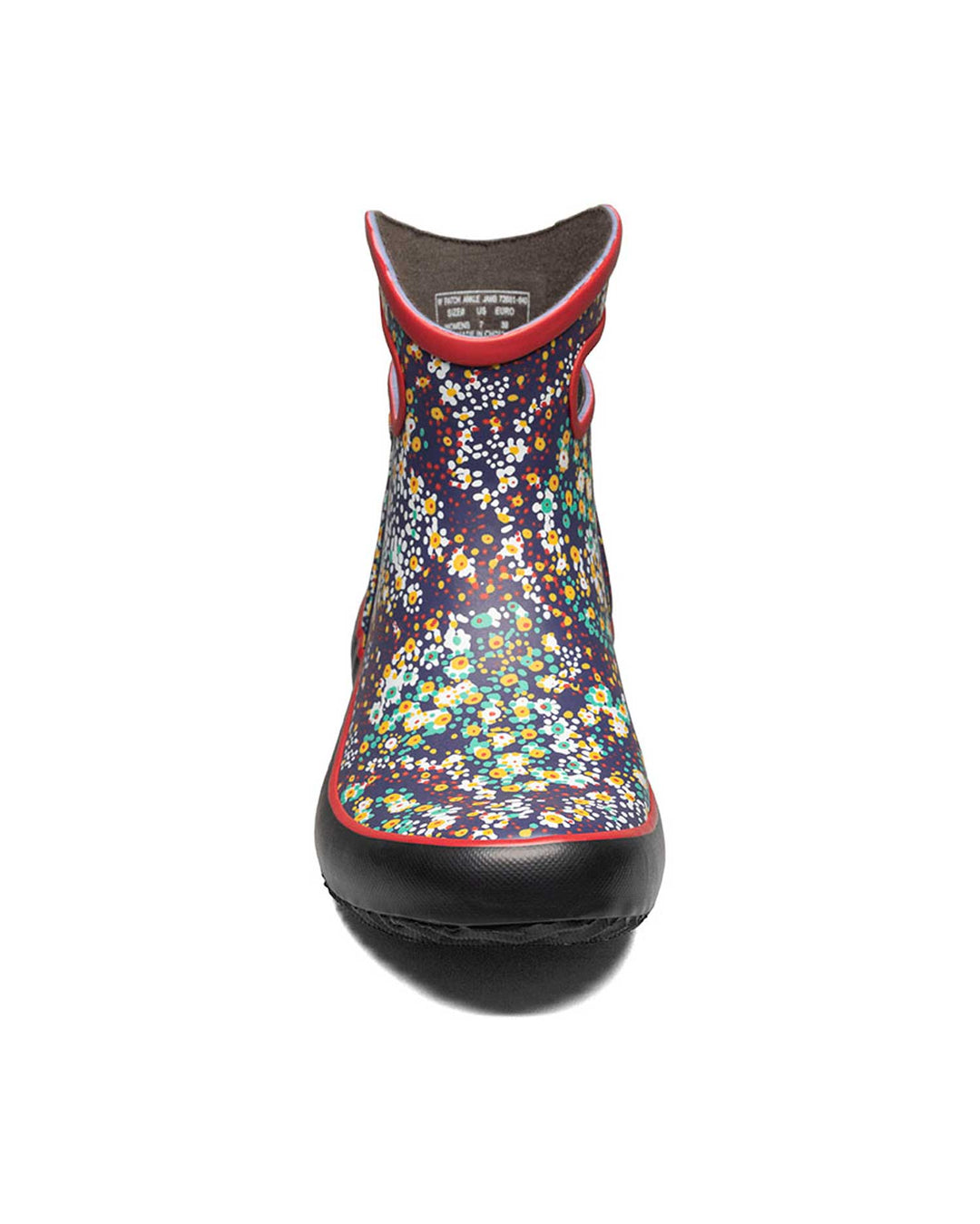 Patch Ankle Gumboots Jamboo Cherry 3 | Wellies Online