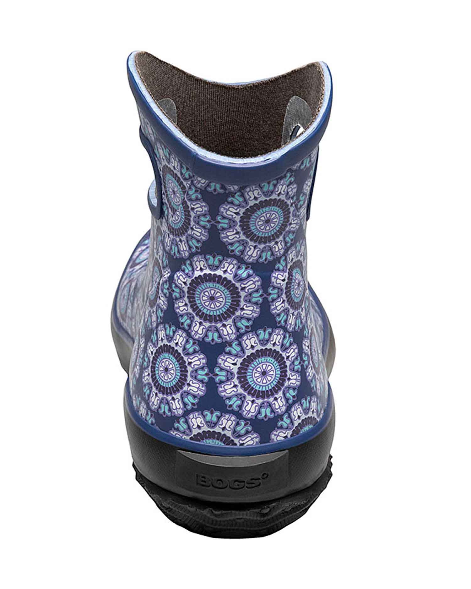 Patch Ankle Gumboots June Blue