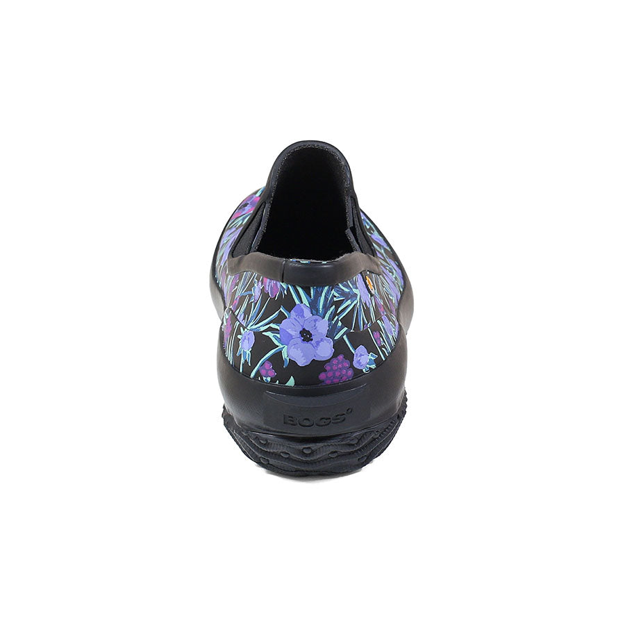 Patch Slip-on Rubber Shoes Floral