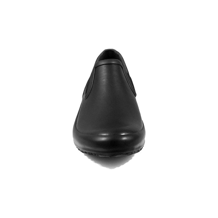 Patch Slip - on Rubber Shoes Solid Black 3 | Wellies Online