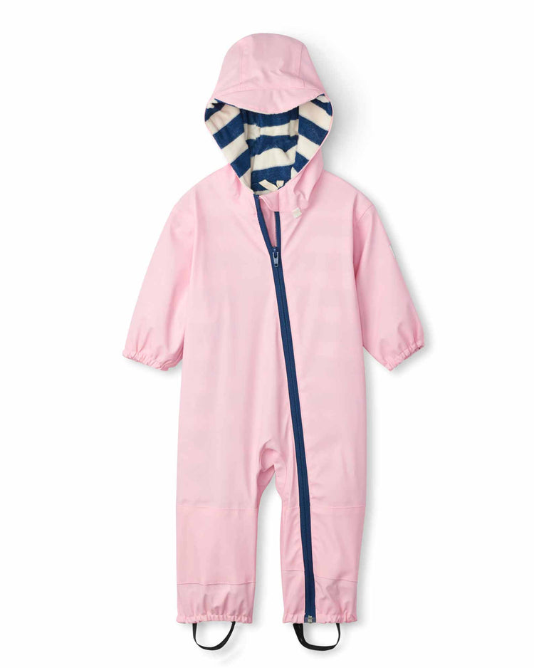 Pink Terry Lined Baby Bundler 1 | Wellies Online