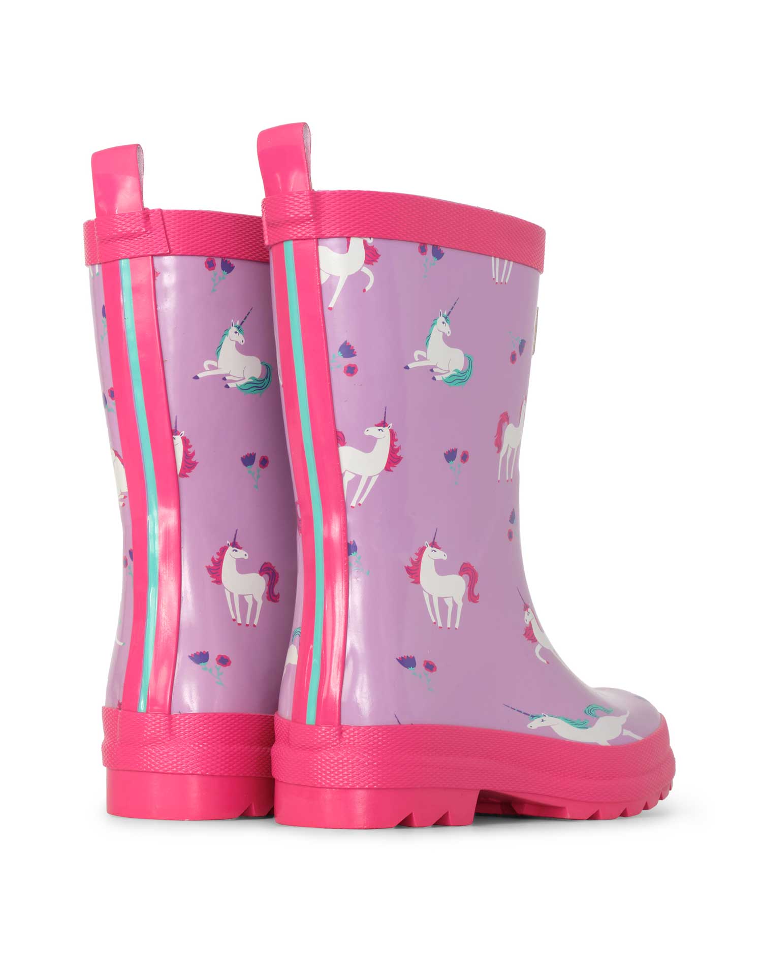 Playful Unicorns Shiny Gumboots 3 | Wellies Online