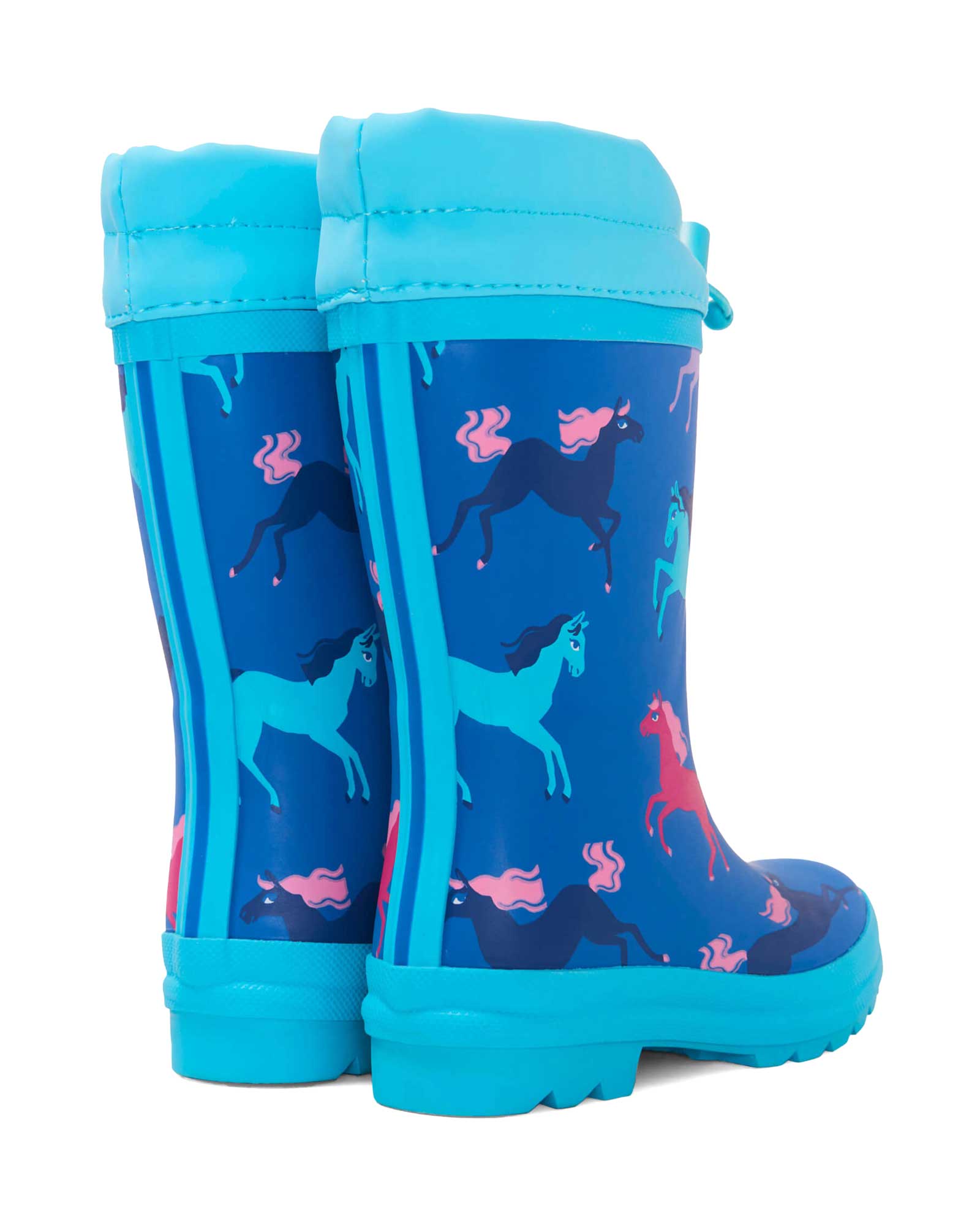 Prancing Horses Sherpa Lined Gumboots