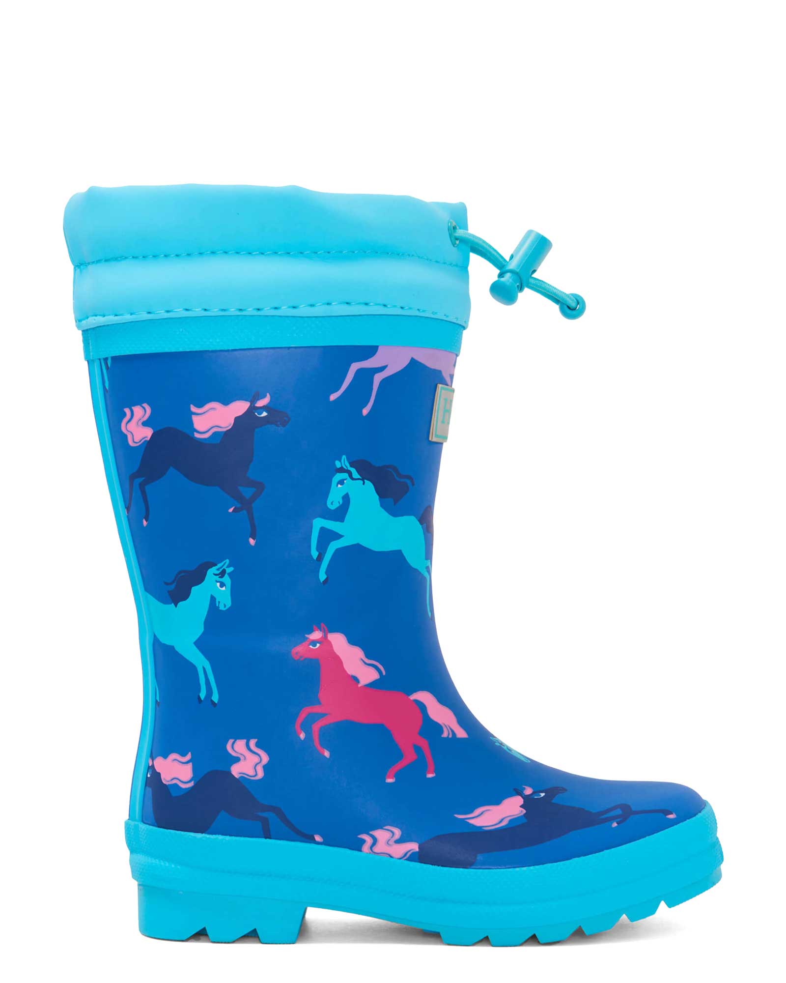 Prancing Horses Sherpa Lined Gumboots