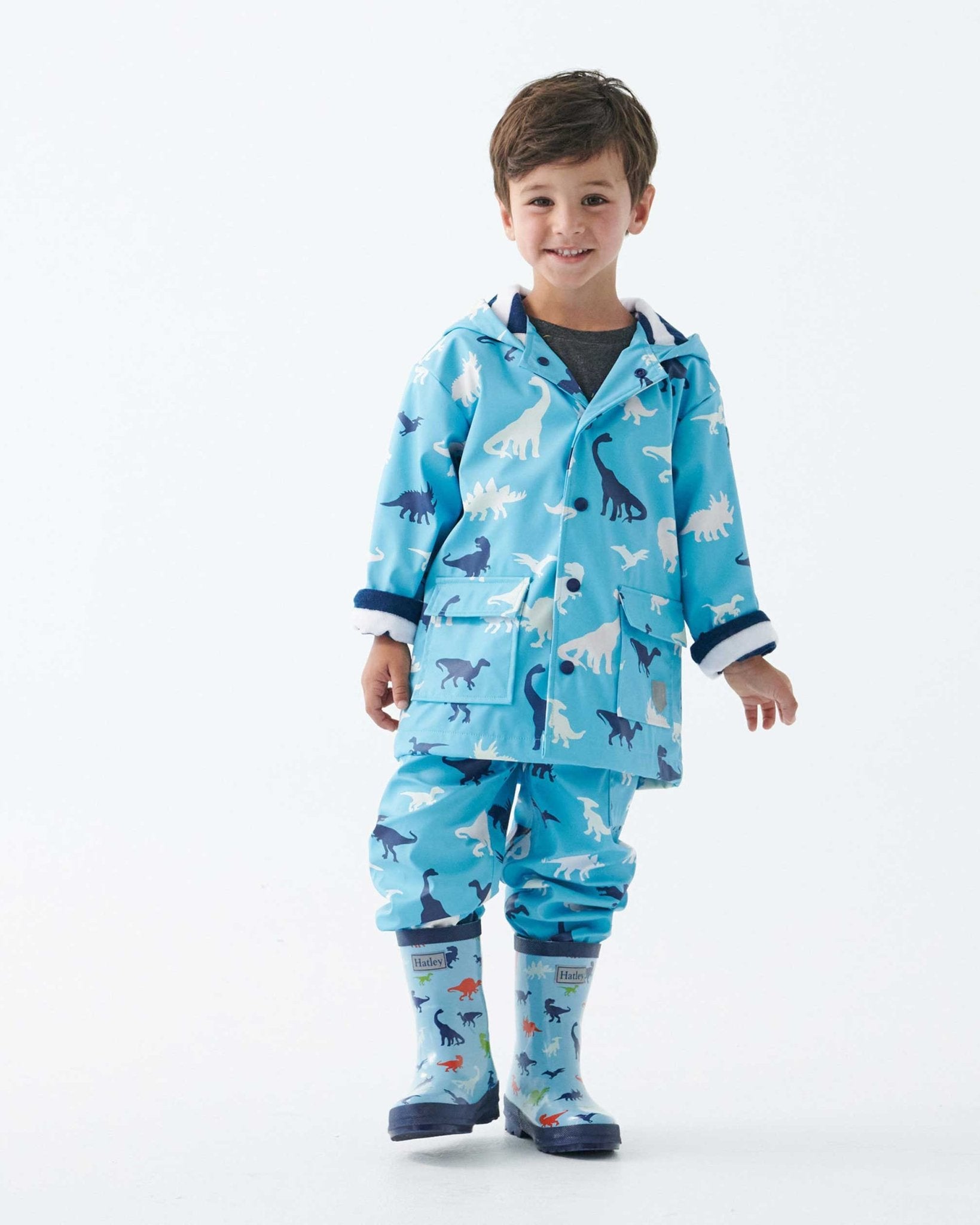 Prehistoric Dinos Colour Changing Raincoat 5 | Wellies Online