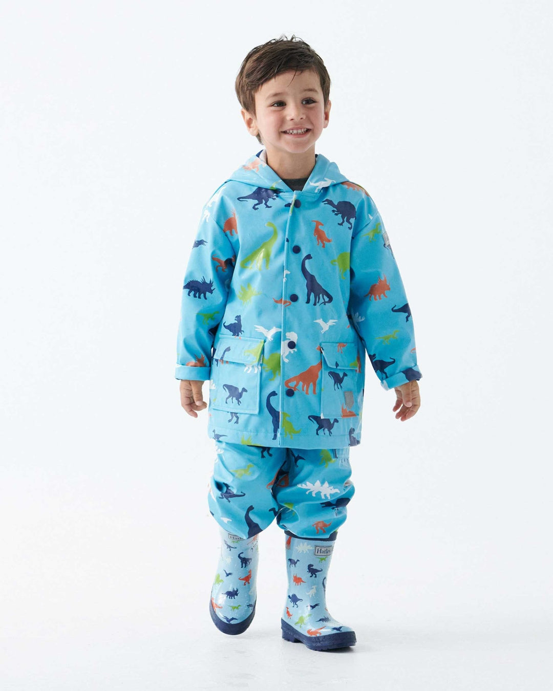 Prehistoric Dinos Colour Changing Raincoat 4 | Wellies Online