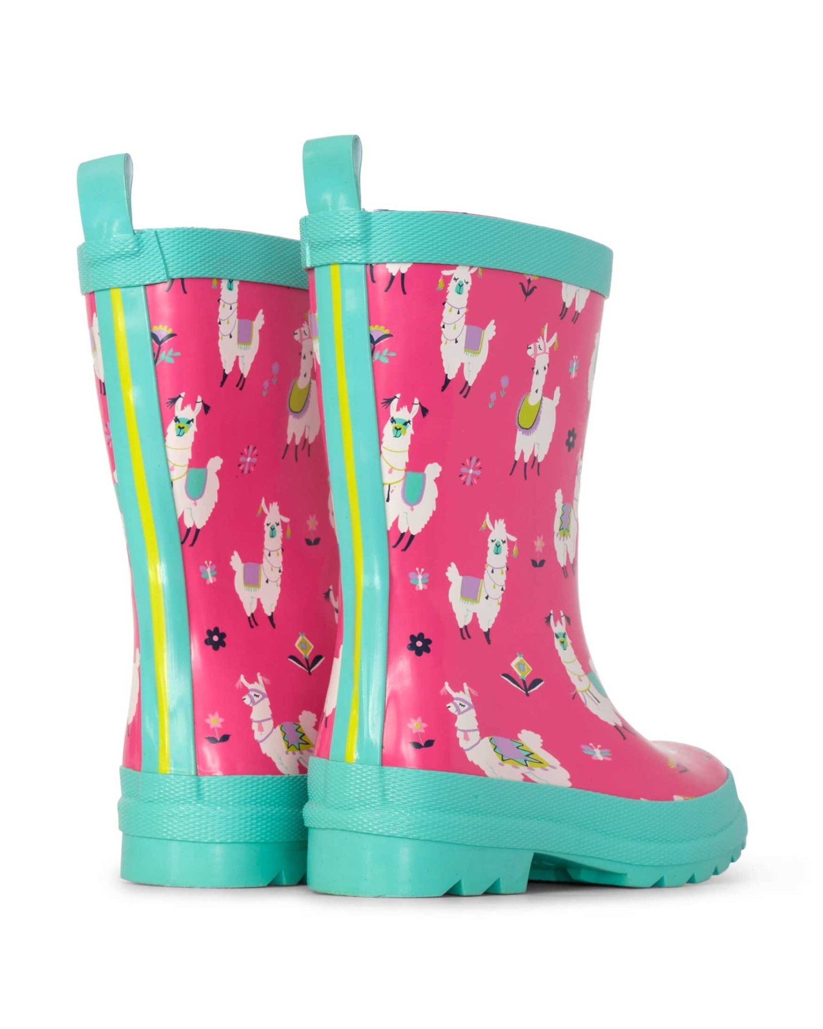 Pretty Alpacas Shiny Gumboots 3 | Wellies Online