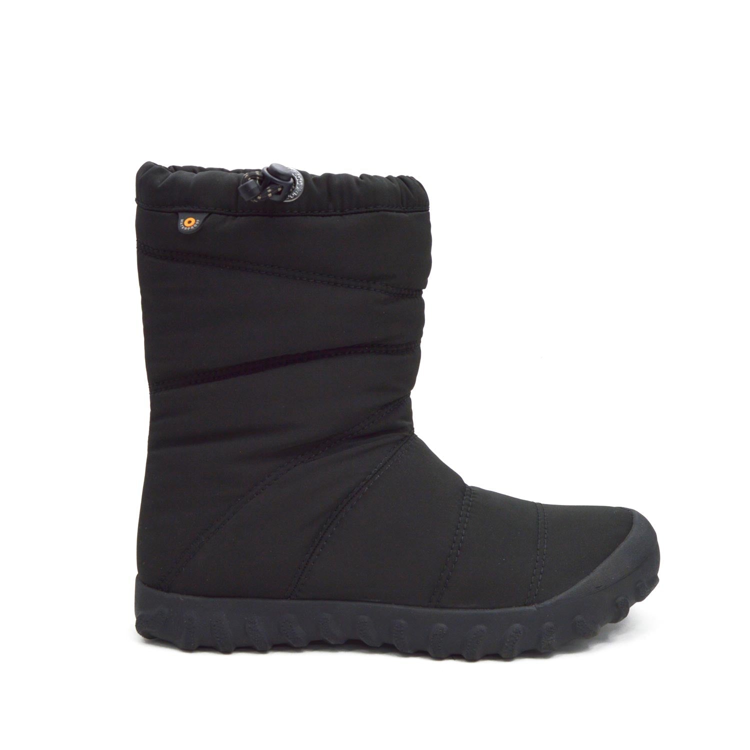 Puffy Mid Black Insulated Boots 2 | Wellies Online