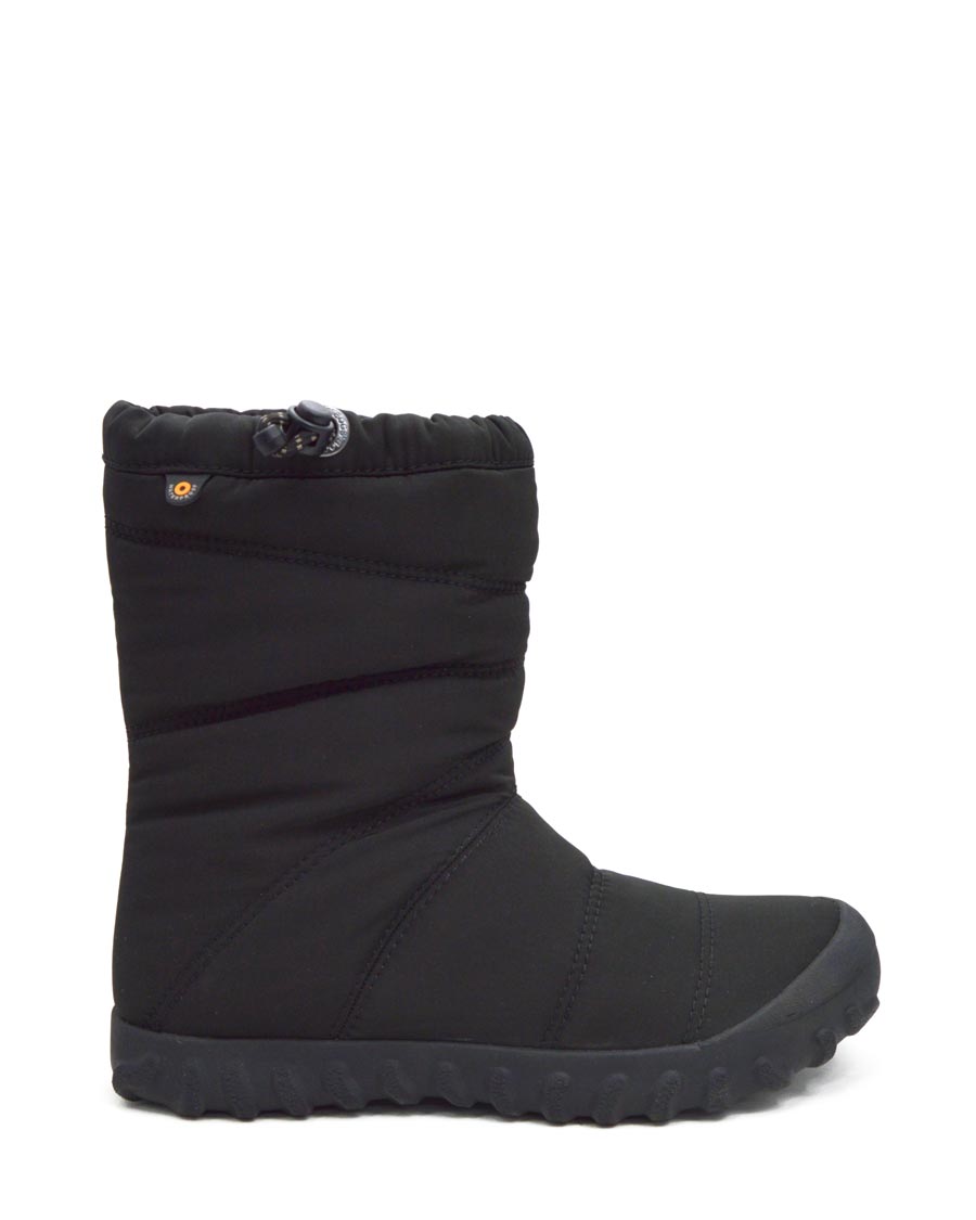 Puffy Mid Black Insulated Boots 1 | Wellies Online
